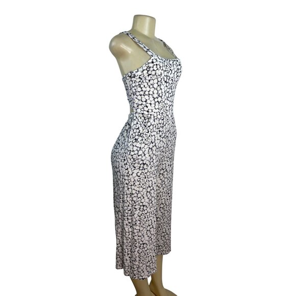 Nordstrom Floral Sleeveless Tie-Back Girls Jumpsuit W/ Pockets  Size XL - Picture 2 of 9